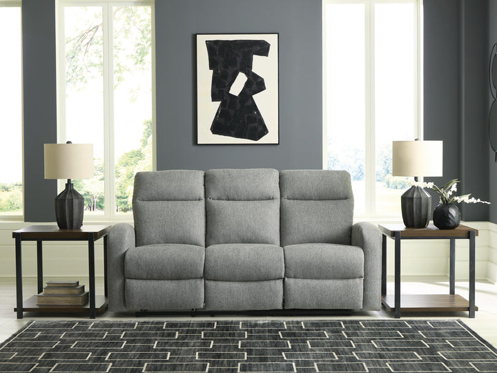 Gauntlet Reclining Sofa - Gray (2)