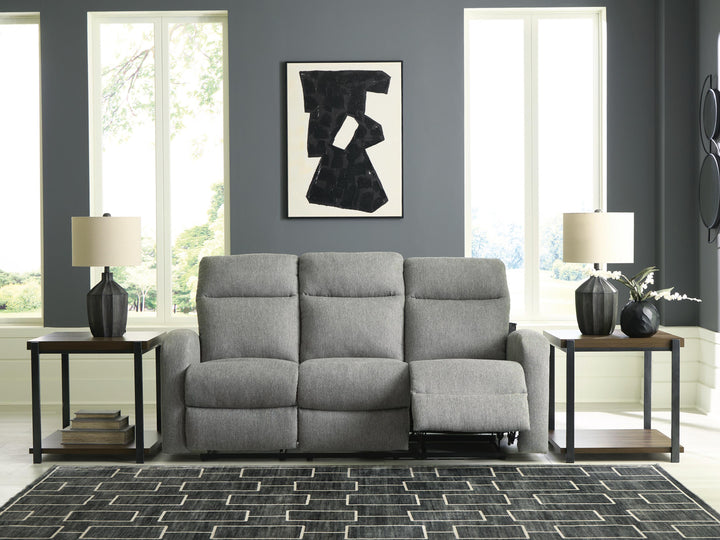 Gauntlet Reclining Sofa - Gray (7)