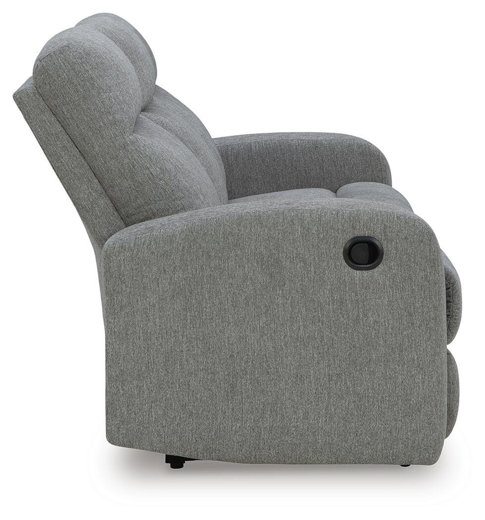 Gauntlet Reclining Sofa - Gray (5)