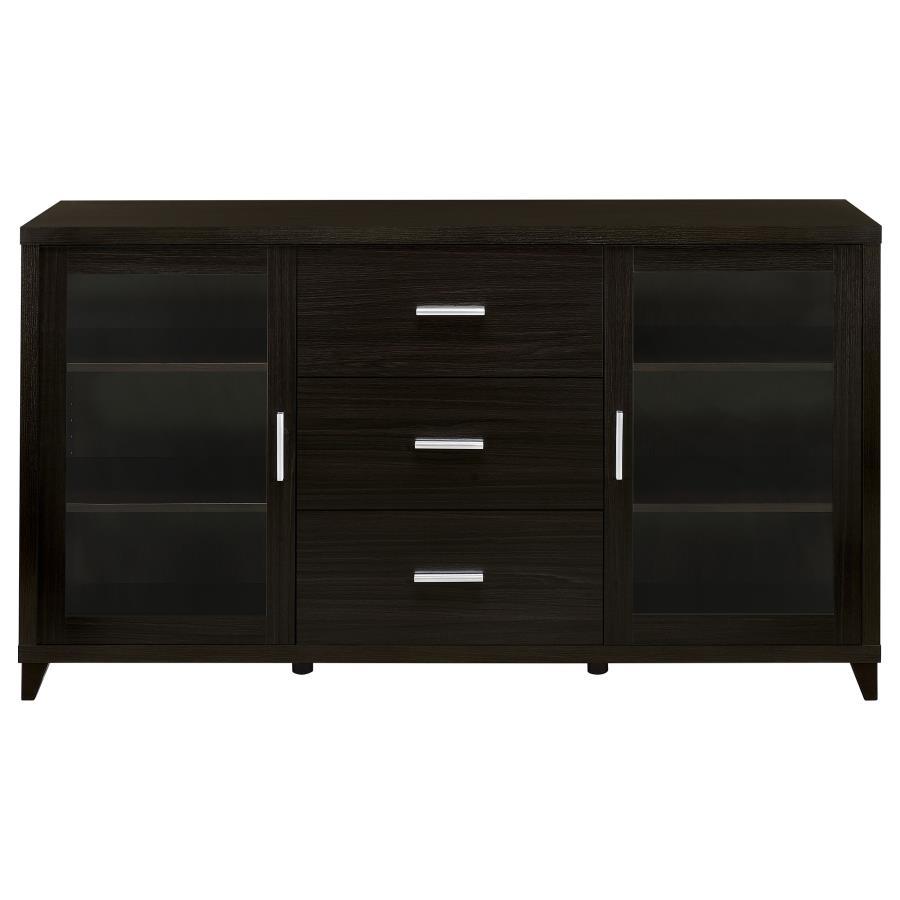 Lewes - 4 Piece TV Entertainment Center - Cappuccino