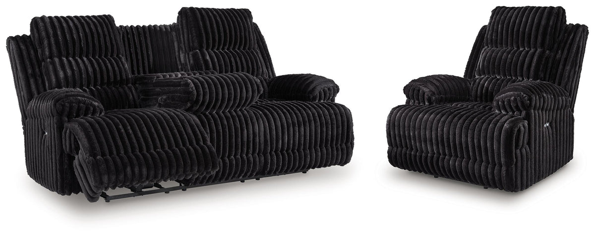 Rhines Falls Power Reclining Sofa and Power Recliner (1)