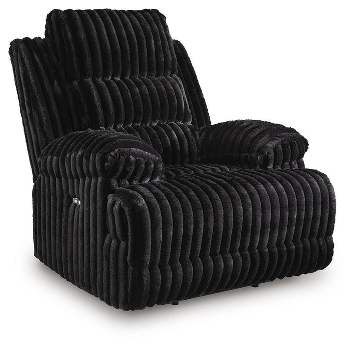 Rhine Falls Power Recliner - Black (1)
