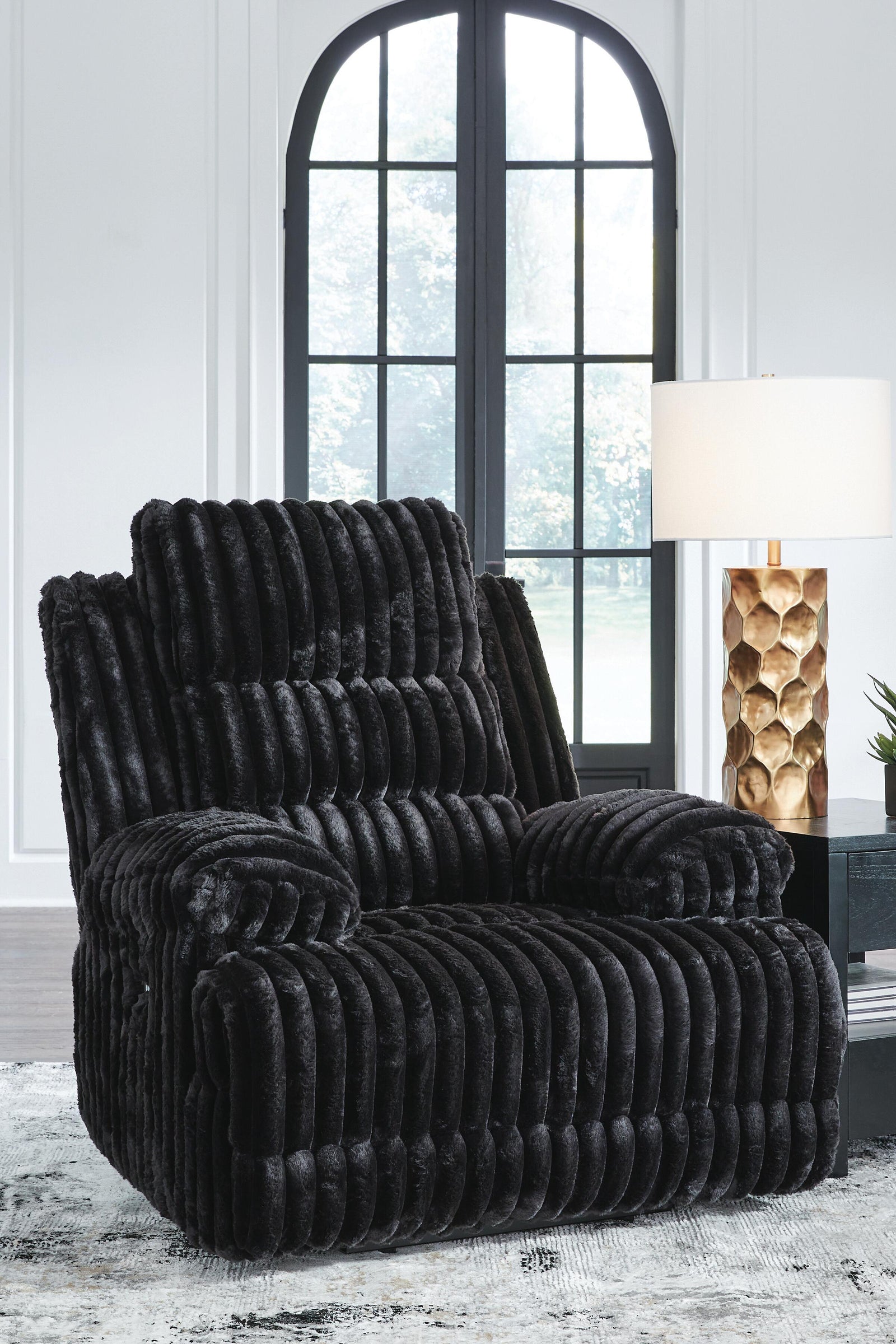 Rhine Falls Power Recliner - Black (2)
