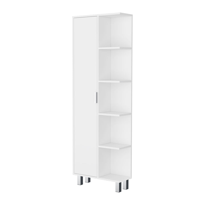 randall-linen-cabinet-with-1-door-and-9-shelves-white