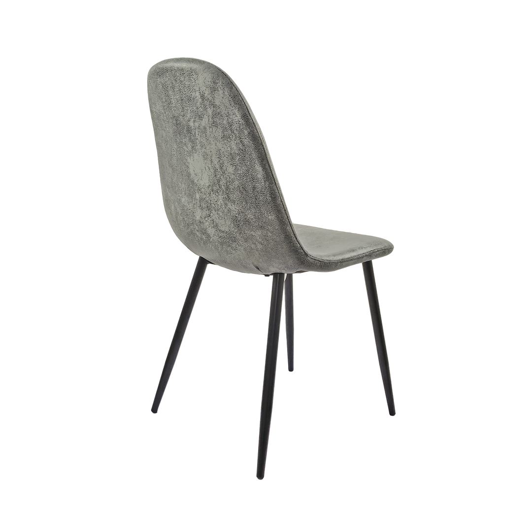 5-piece-round-dining-table-set-black-suede-tulip-base