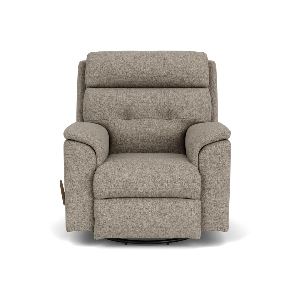 Mason Swivel Gliding Recliner Gray