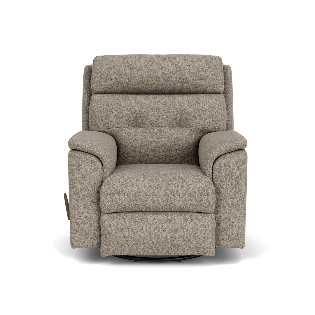 Mason  Swivel Gliding Recliner  Gray