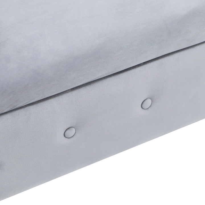 grey-velvet-lounge-chaise-with-storage-pillow-modern-upholstered-rolled-arm