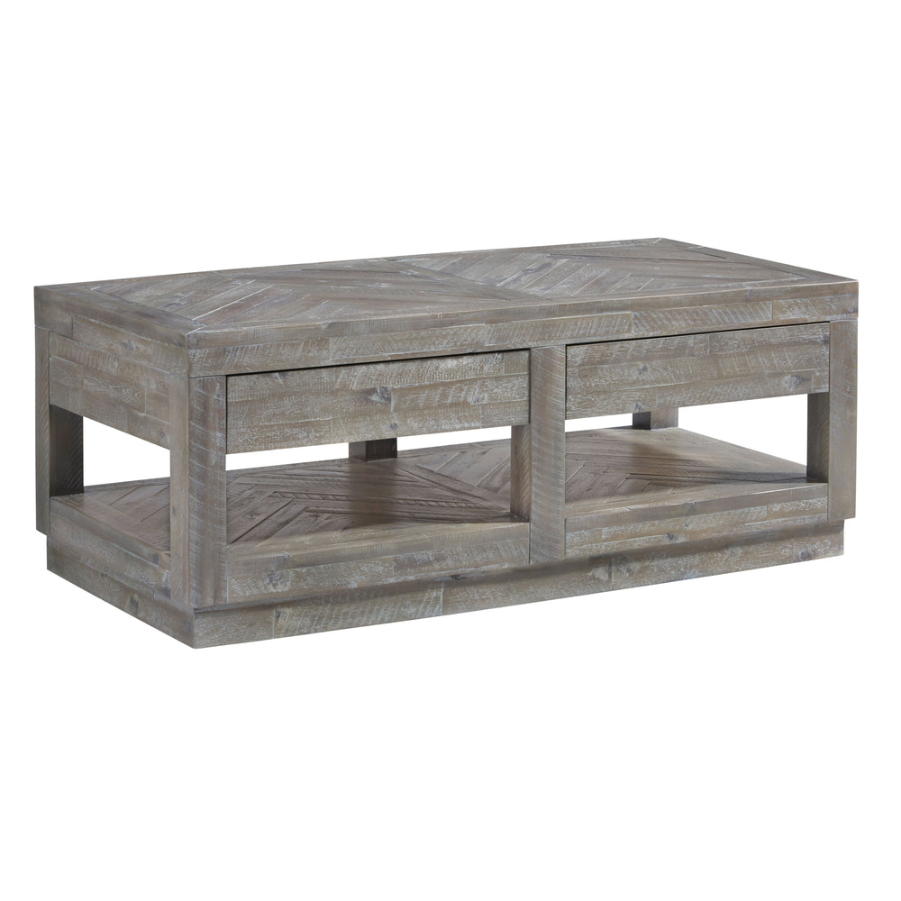 herringbone-solid-wood-two-drawer-coffee-table