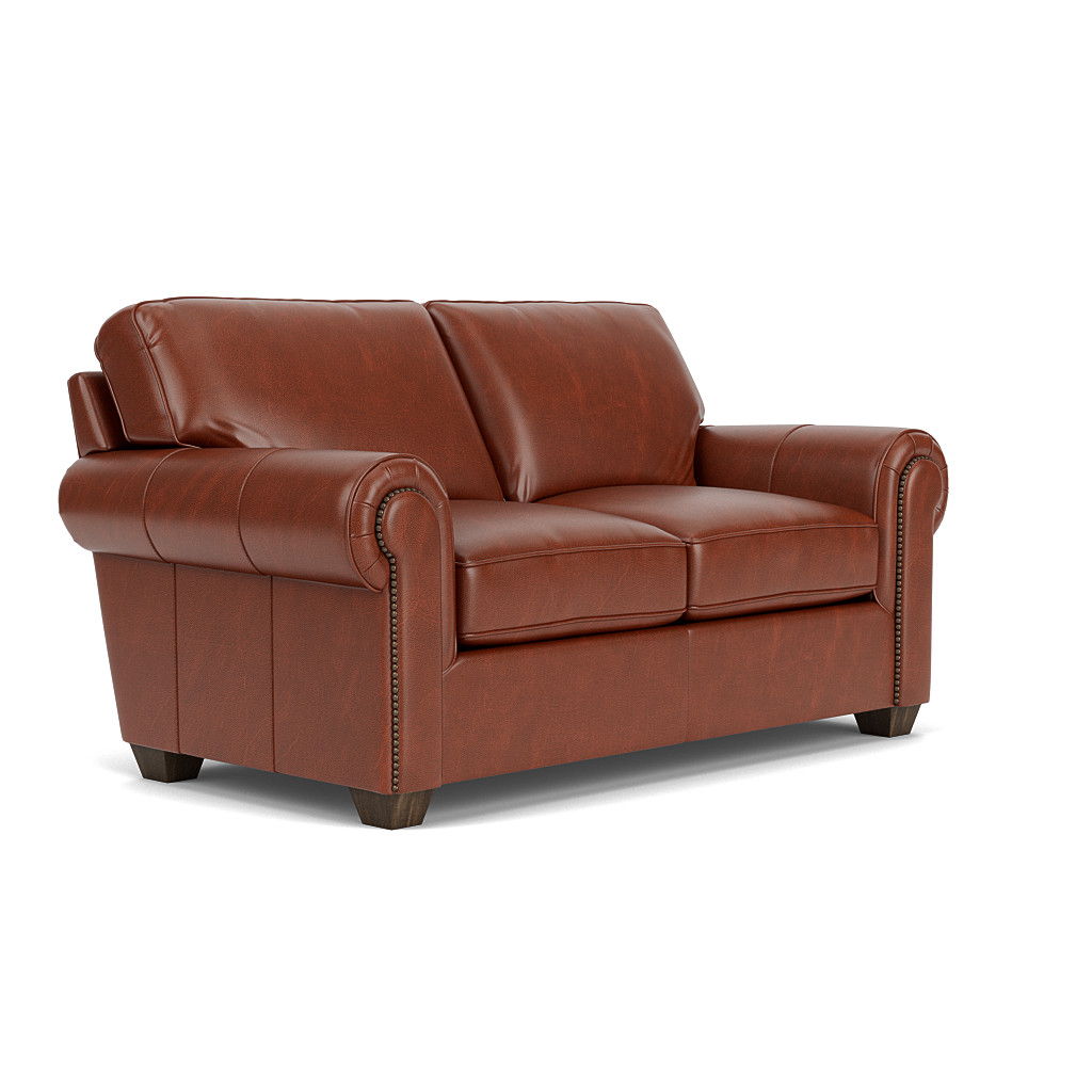 flexsteel-b3936-20-carson-leather-loveseat-nailhead-trim-light-brown