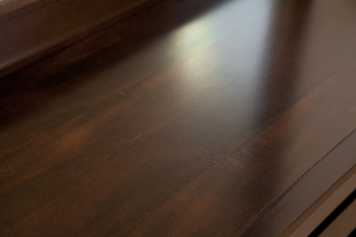 Element Mirror In Chocolate Brown