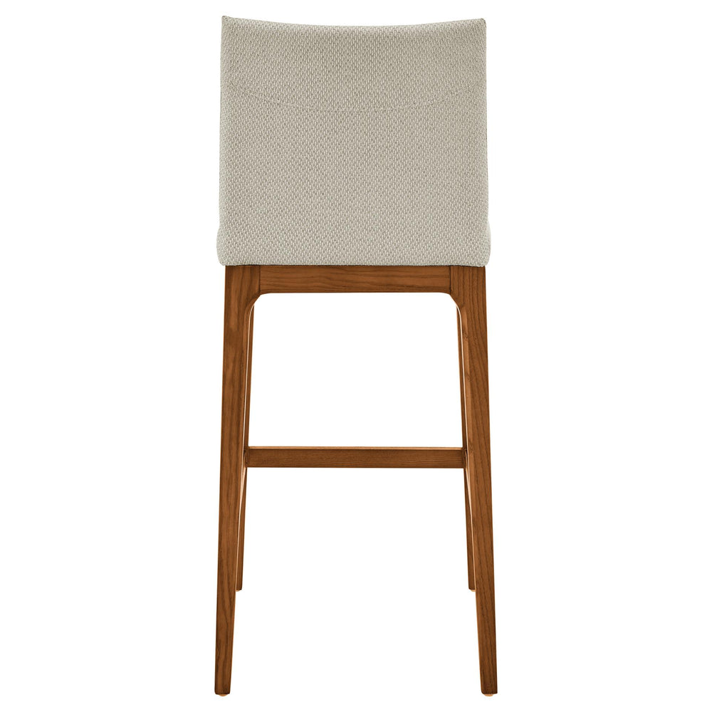 Devon Fabric Counter Stool Walnut Legs - Cardiff Cream - view 6