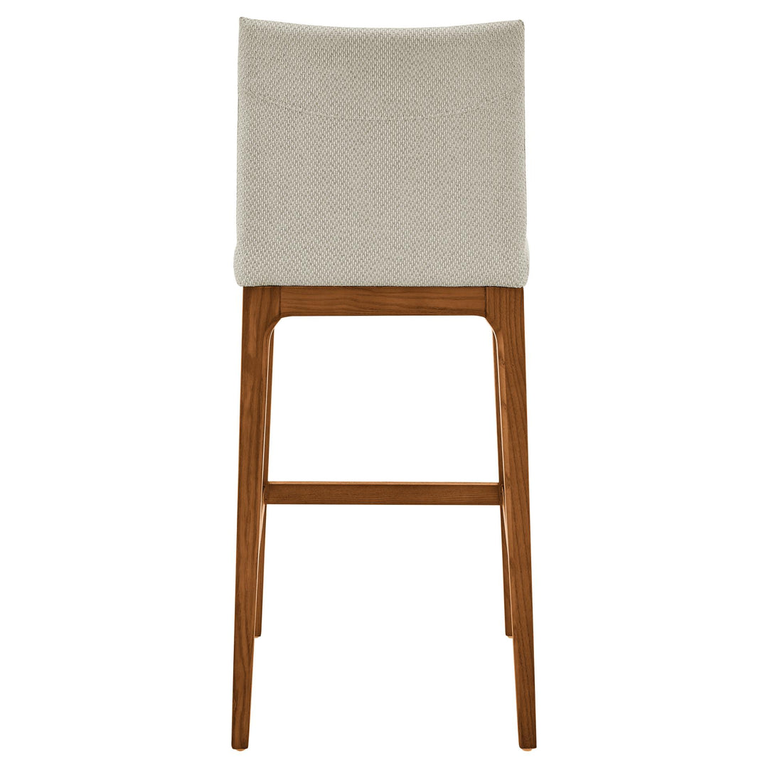 Devon Fabric Counter Stool Walnut Legs - Cardiff Cream - view 6