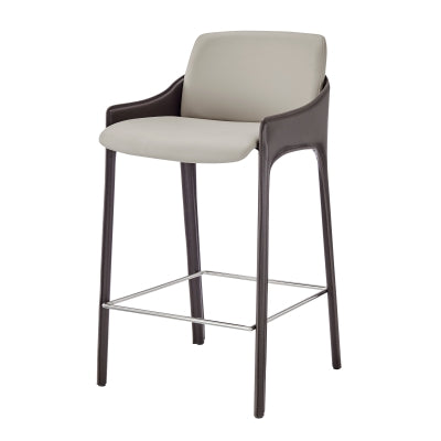 Stella Faux Leather Counter Stool