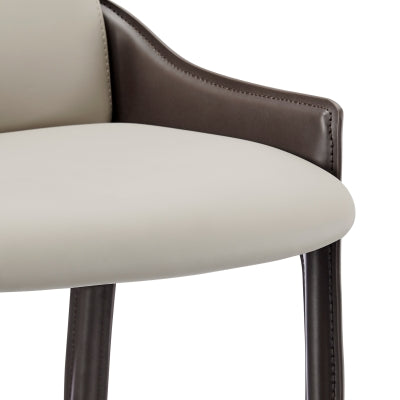 Stella Faux Leather Counter Stool