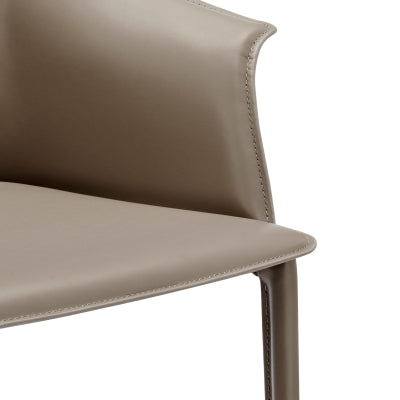 Callie Recycled Leather Counter Stool