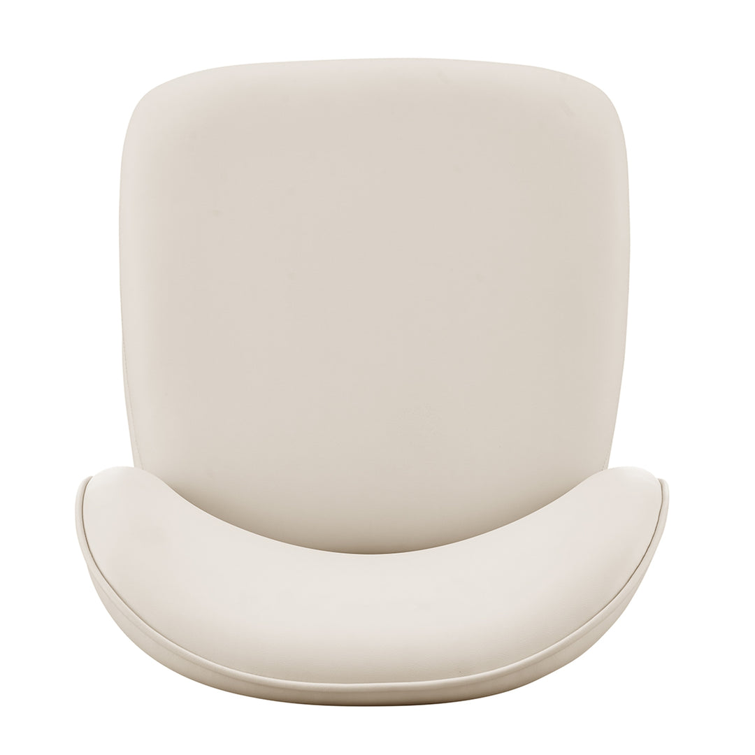 Shelby Faux Leather Dining Side Chair - Venice Cream - view 7