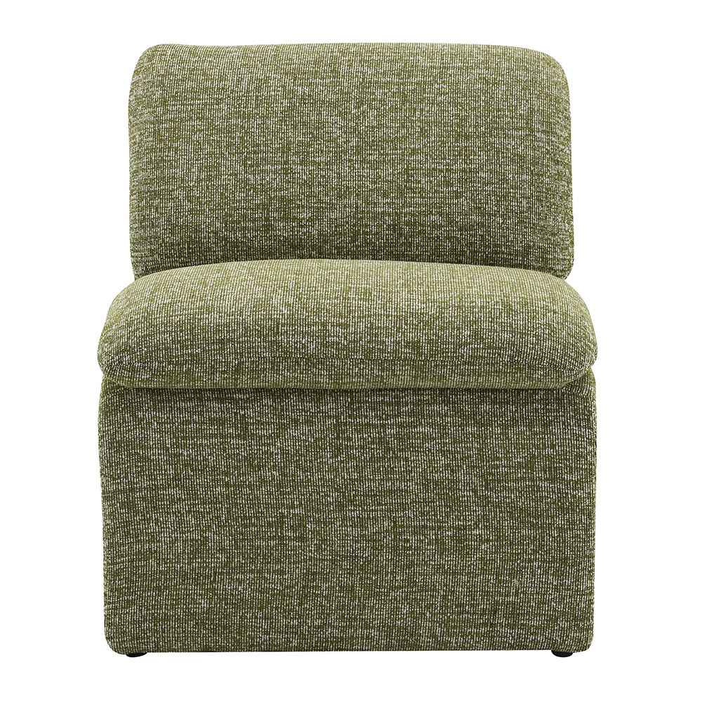 Jaeda - Accent Chair - Green Boucle
