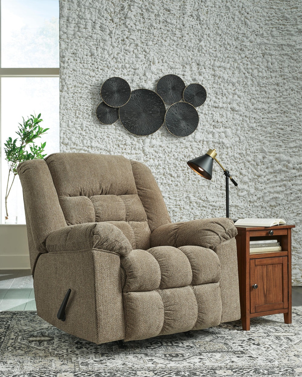 Kegler Recliner - Light Brown (2)