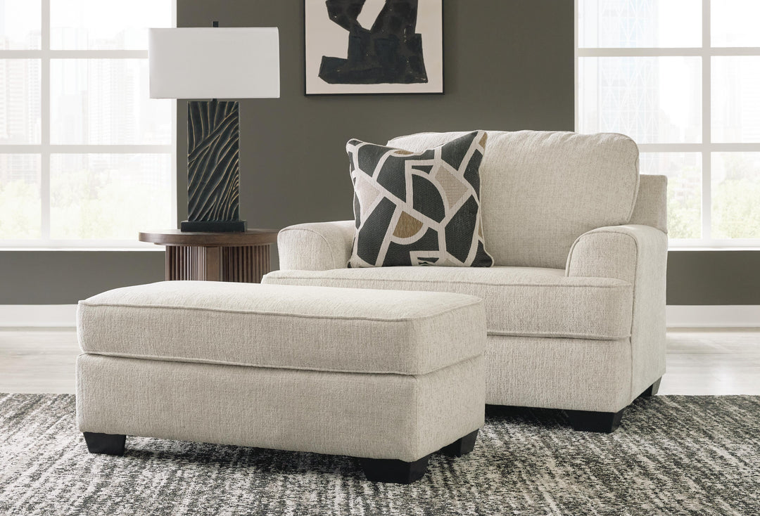 Heartcort Sofa, Loveseat, Oversized Chair and Ottoman - Quartz (25)