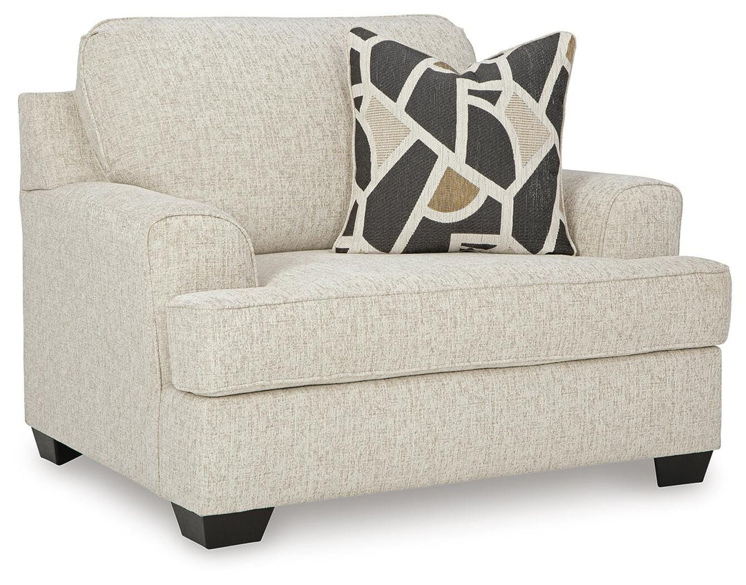 Heartcort Sofa, Loveseat, Oversized Chair and Ottoman - Quartz (12)