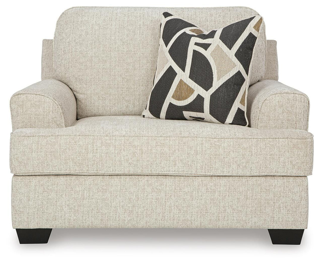 Heartcort Sofa, Loveseat, Oversized Chair and Ottoman - Quartz (11)