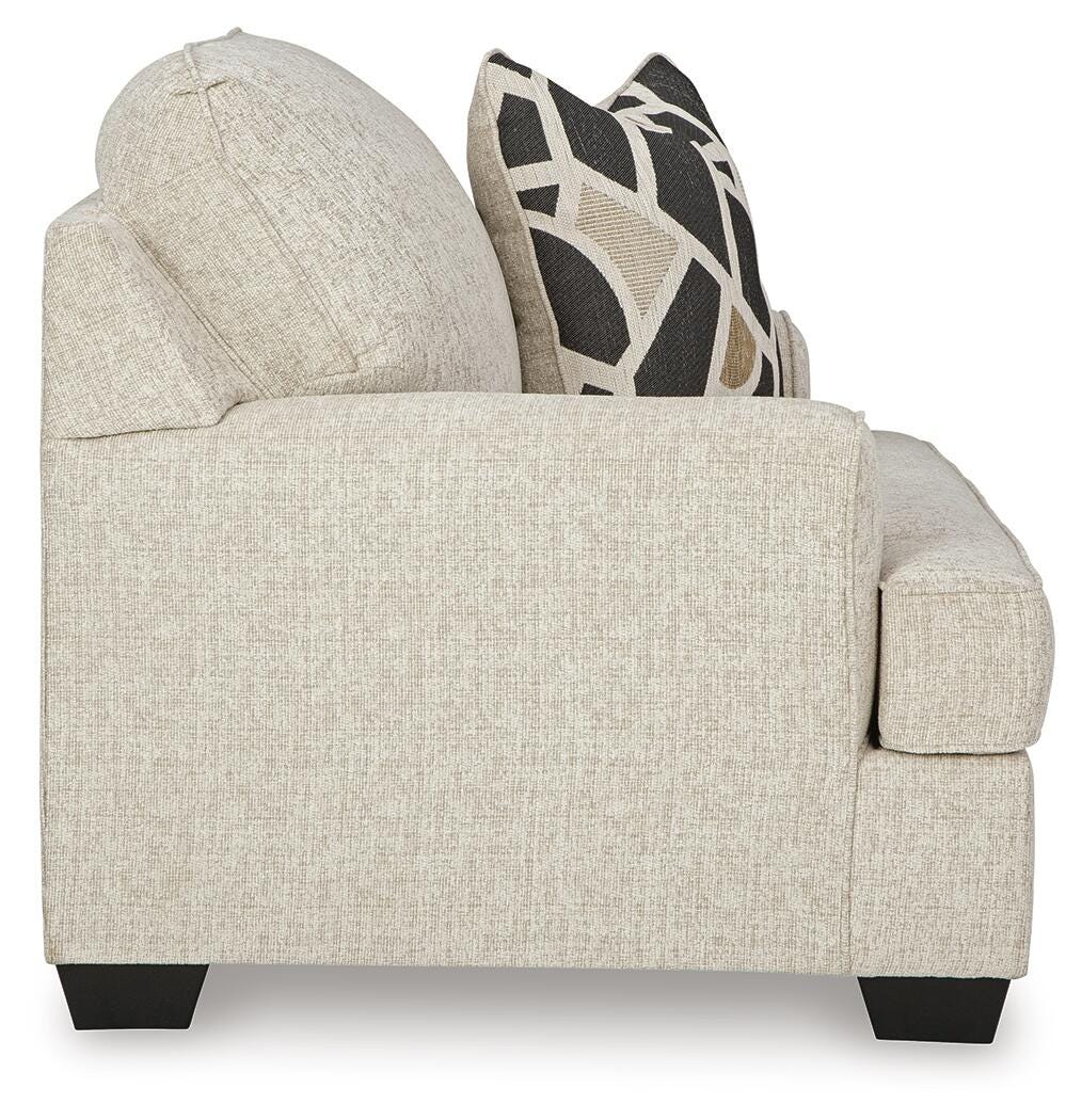 Heartcort Sofa, Loveseat, Oversized Chair and Ottoman - Quartz (14)