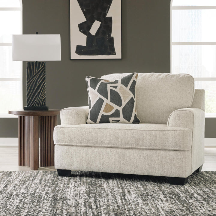 Heartcort Sofa, Loveseat, Oversized Chair and Ottoman - Quartz (26)
