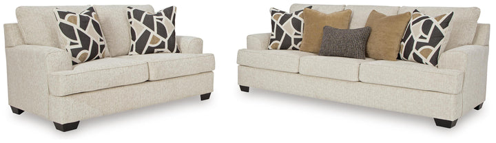 Heartcort Sofa and Loveseat - Quartz (2)