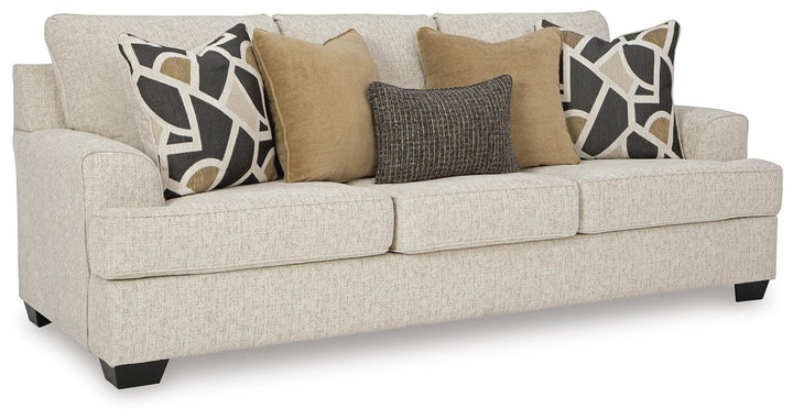 Heartcort Sofa, Loveseat, Oversized Chair and Ottoman - Quartz (3)
