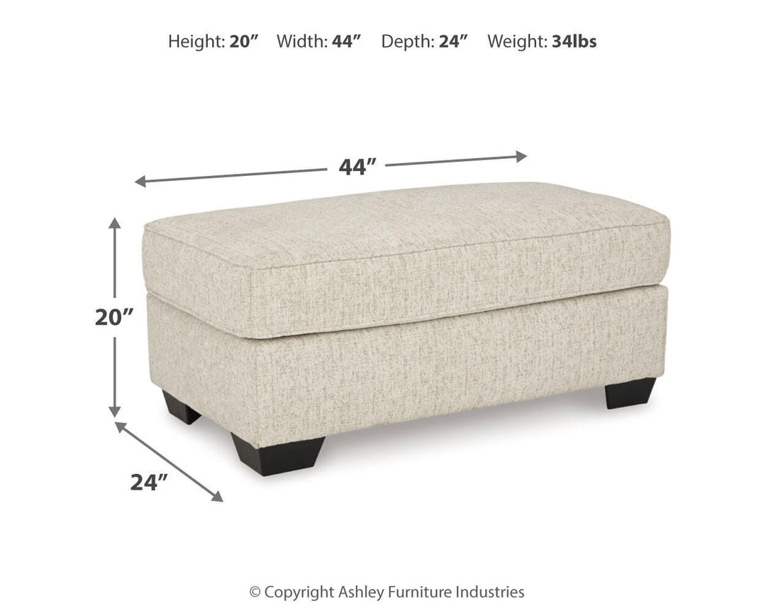 Heartcort Sofa, Loveseat, Oversized Chair and Ottoman - Quartz (21)