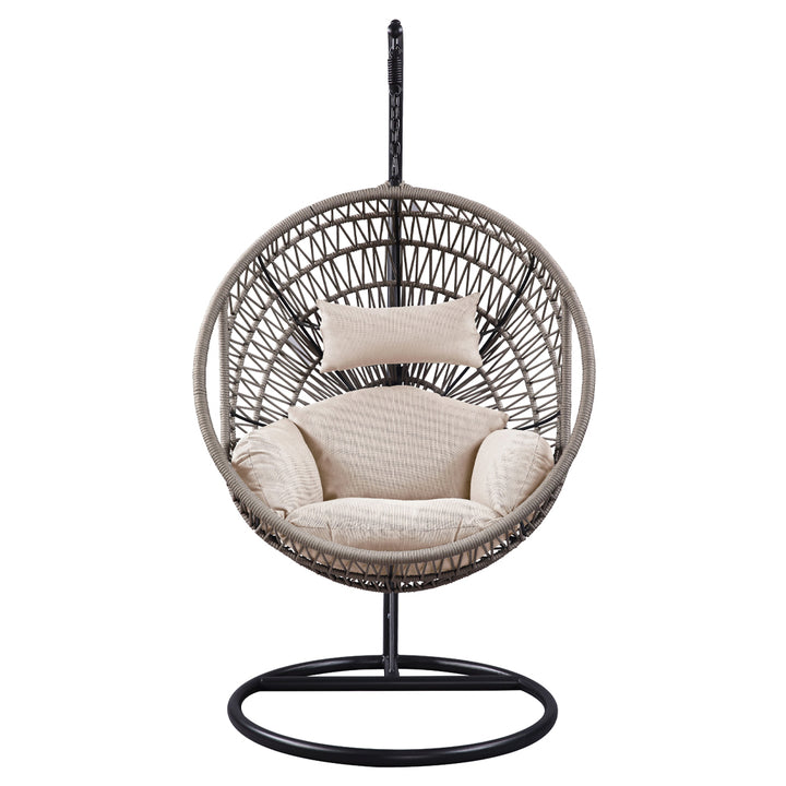 Vasant Hanging Chair in Fabric &amp; Rope