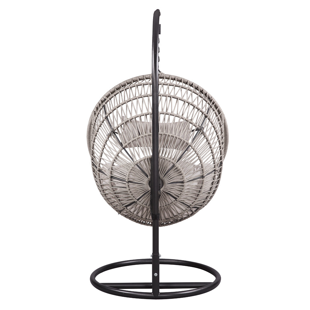 Vasant Hanging Chair in Fabric & Rope