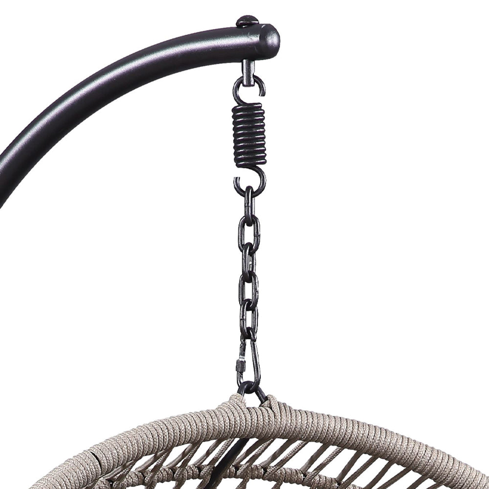 Vasant Hanging Chair in Fabric & Rope