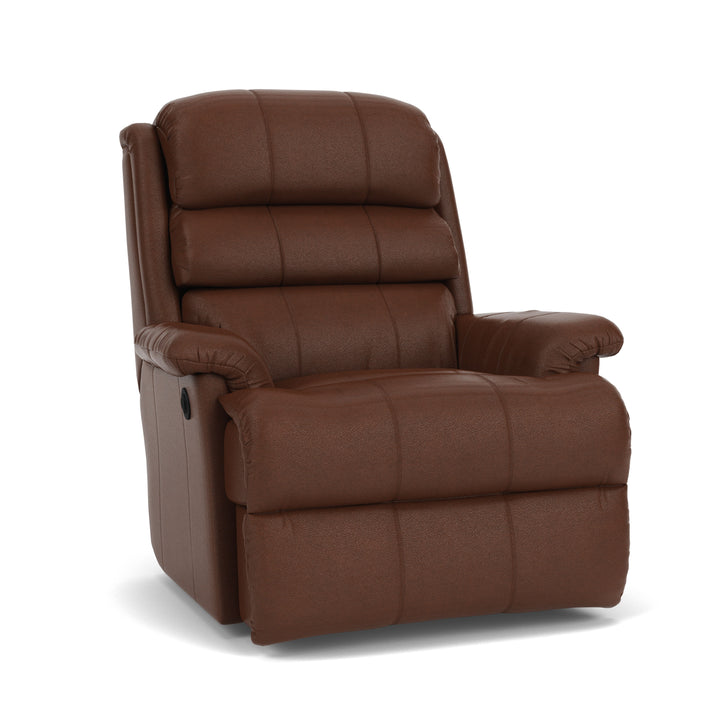 Yukon Power Rocking Recliner Dark Brown