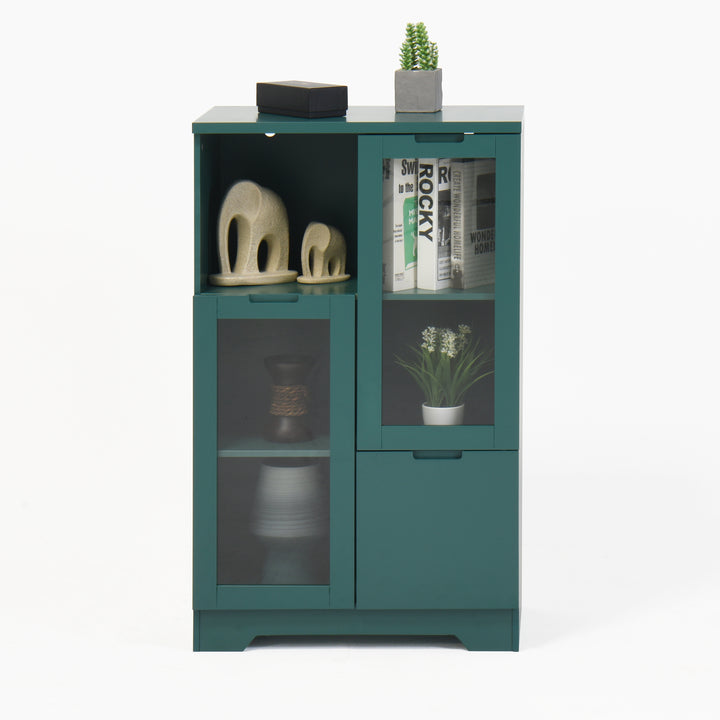 modern-cabinet-with-glass-doors-and-drawer