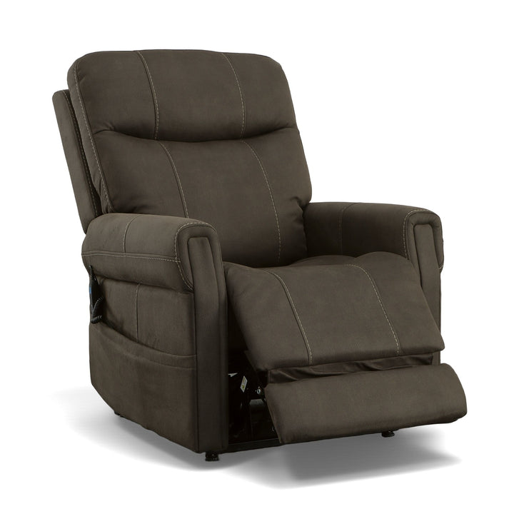 Jenkins Fabric Power Lift Recliner with Right