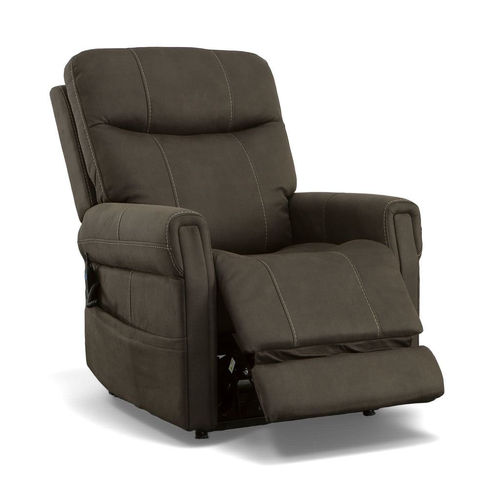 Jenkins Fabric Power Lift Recliner with Right