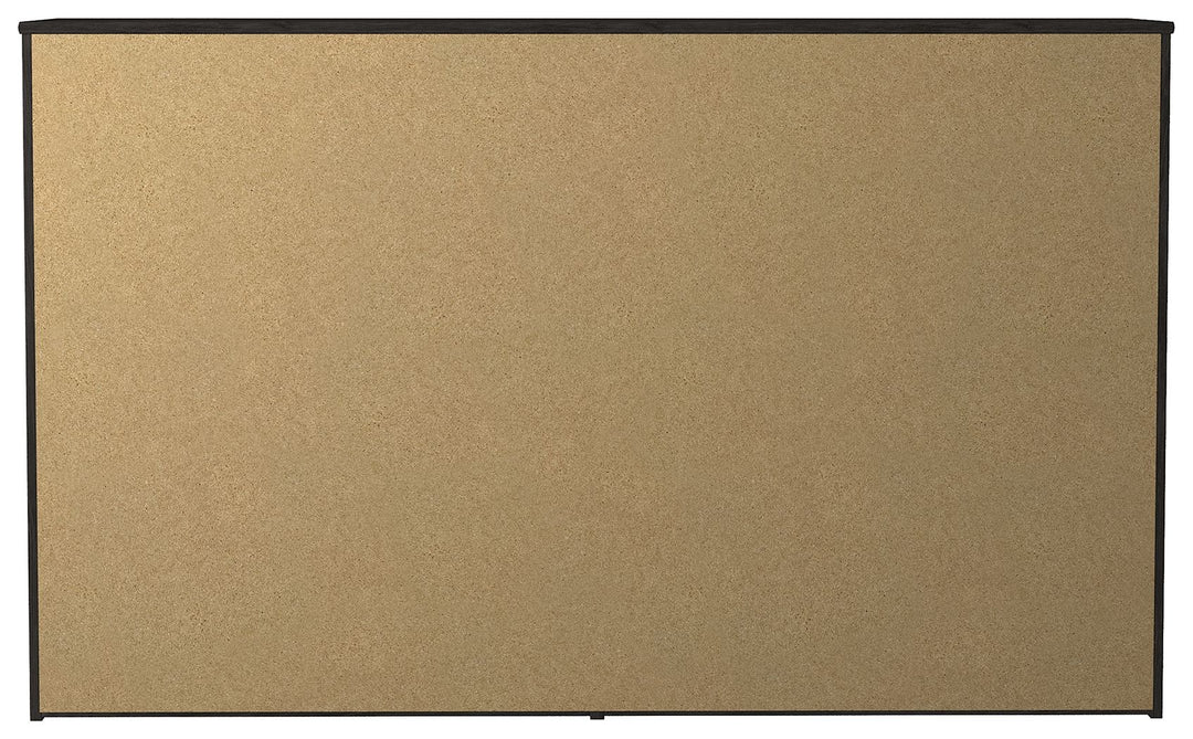 Belachime - Six Drawer Dresser - Charcoal