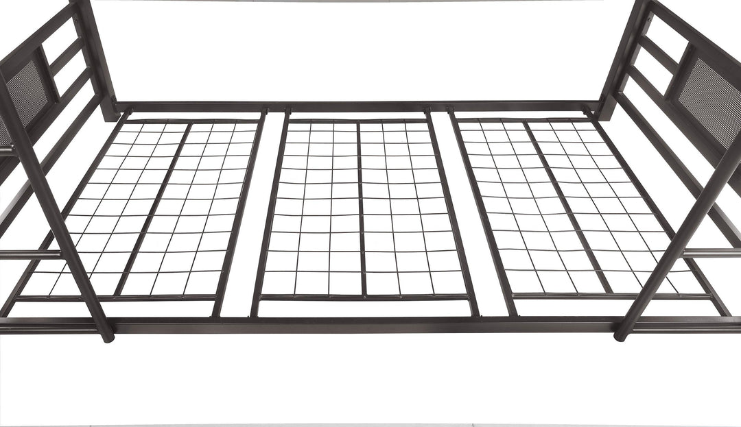 Coaster Furniture 460394T Rogen Metal Twin Triple Bunk Bed Dark Bronze