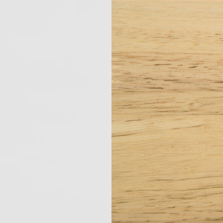 Coaster Furniture 460510 Wyatt Wood Twin Over Twin Bunk Bed White and Natural