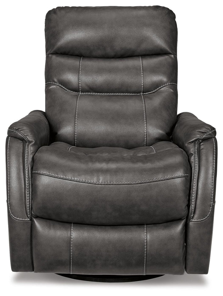 Riptyme Swivel Glider Recliner - Dark Brown (5)