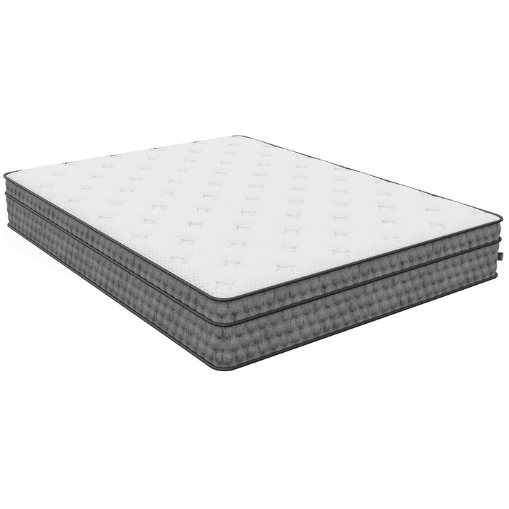 Cool Gel Memory Foam Hybrid with Luxurious Euro-Top 11' Medium Feel