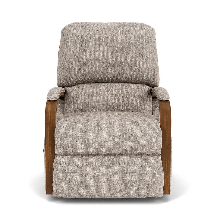 Woodlawn Swivel Gliding Recliner Light Gray