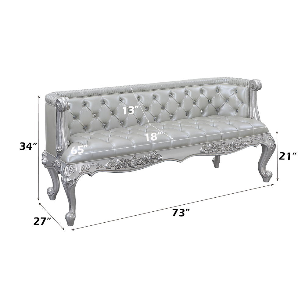 valkyrie-bench-synthetic-leather-antique-platinum