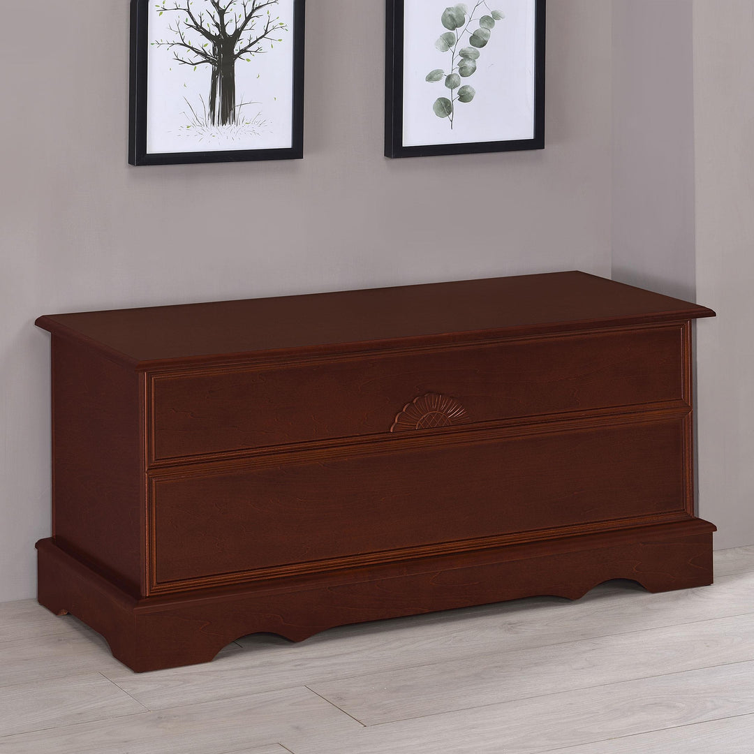 Coaster Furniture 4694 Paula Cedar Chest Warm Brown