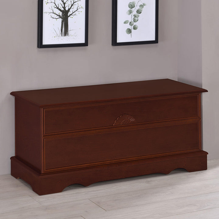 Coaster Furniture 4694 Paula Cedar Chest Warm Brown