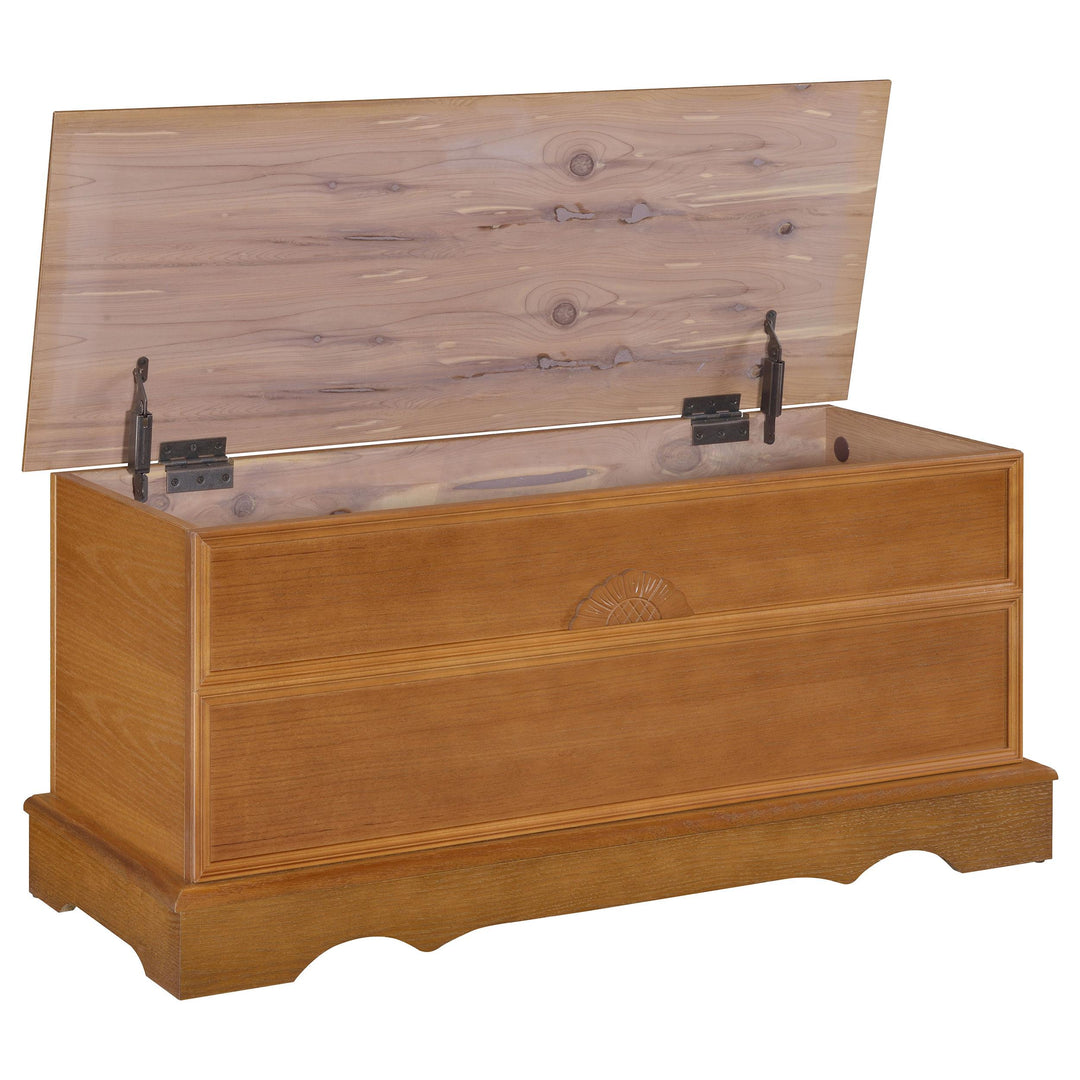 Coaster Furniture 4695 Paula Cedar Chest Honey
