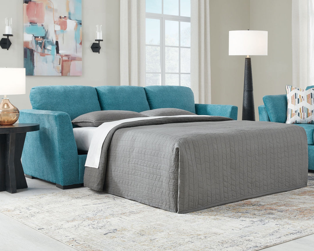 Keerwick - Queen Sofa Sleeper - Teal