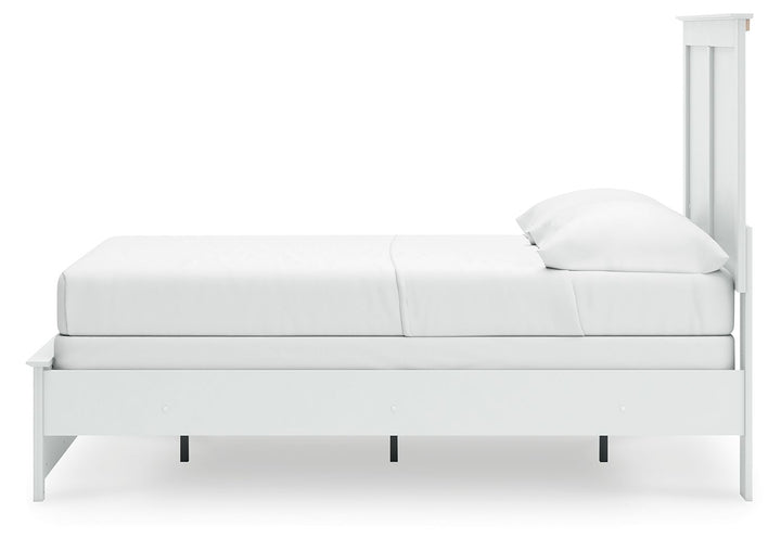 Bostwick Shoals - Full Panel Bed With Framed Footboard - White by Ashley Furniture product image
